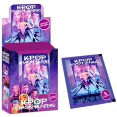 K-Pop vânători de demoni autocolante colectabile în pachet surpriză - 1 pachet cu 5 autocolante