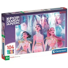 K-pop vânători de demoni puzzle Super Color 104 bucăți