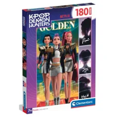 K-pop vânătorii de demoni Super puzzle 180 de piese - Clementoni