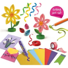 Kids Art: Set creativ de lucrări din hârtie colorată - Lisciani imaginea 3