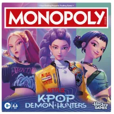 KPop Demon Hunters Monopoly - joc de societate - Hasbro imaginea 1