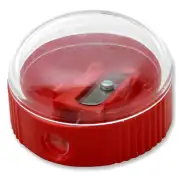 ICO: KUM ascuţitoare din plastic cu suport