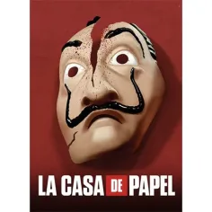 La Casa De Papel: puzzle cu masca Dali, 500 de piese - Clementoni imaginea 2