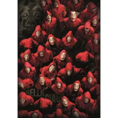 La Casa De Papel: Hoți sau ostatici? 1000 bucăți puzzle - Clementoni imaginea 2