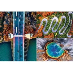 La sfârșitul drumului 1500 bucăți puzzle - Trefl imaginea 2