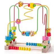 Labirint cu biluțe colorate - Woodyland