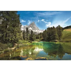 Lac albastru 1500 de piese HQC puzzle 84,5x59,5cm - Clementoni imaginea 2