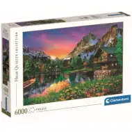 Lac alpin HQC 6000 bucăți puzzle - Clementoni