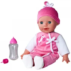 Laura păpușă cu sunete și suzetă 38cm - Simba Toys imaginea 2
