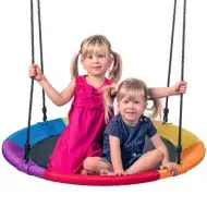 Leagăn de cuib 100 cm culoarea curcubeu