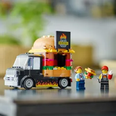 LEGO® City: Furgon de hamburgeri (60404) imaginea 5