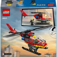 LEGO® City: Helicopter de salvare al pompierilor (60411) imaginea 2