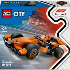 LEGO® City: Pilot F1® cu mașină de curse McLaren (60442)