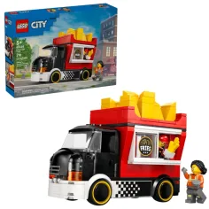 LEGO® City: Rulotă de vânzare cartofi prăjiți (60488)