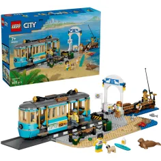 LEGO® City: Tramvai clasic pe plajă (60506)