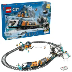 LEGO® City: Trenul expres arctic al exploratorilor (60470) imaginea 1