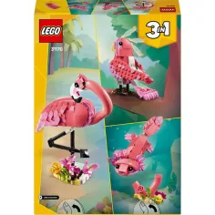 LEGO® Creator: Animale sălbatice: Flamingo roz (31170) imaginea 2