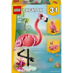LEGO® Creator: Animale sălbatice: Flamingo roz (31170)