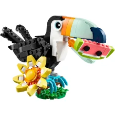 LEGO® Creator: Animale sălbatice: Tucan tropical (31173) imaginea 2
