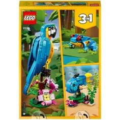 LEGO® Creator: Papagal exotic 3 în 1 (31136) imaginea 2