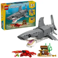 LEGO® Creator: Rechin periculos cu o ladă de comori (31381)