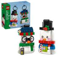 LEGO®: Decorațiuni de Crăciun cu om de zăpadă (40812)