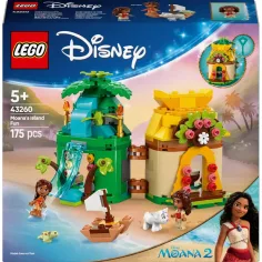 LEGO® Disney: Aventurile vesele ale lui Vaiana pe insulă (43260)