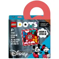 LEGO® DOTS: Mickey Mouse &amp; Minnie Mouse Stitch-on Patch (41963)