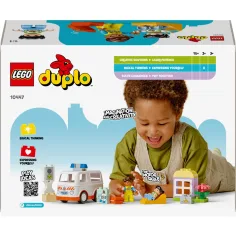 LEGO® DUPLO®: Mașină de salvare și șofer de salvare (10447) imaginea 2
