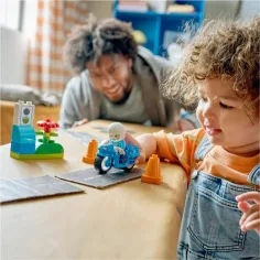 LEGO® DUPLO®: Motocicletă de poliție albastră (10471) imaginea 4