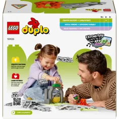 LEGO® DUPLO®: Set de accesorii pentru tunel și șine de tren (10425) imaginea 2