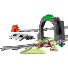 LEGO® DUPLO®: Set de accesorii pentru tunel și șine de tren (10425) imaginea 5
