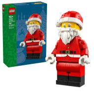 LEGO®: Figură minifig de Moș Crăciun de dimensiuni mari (40820)