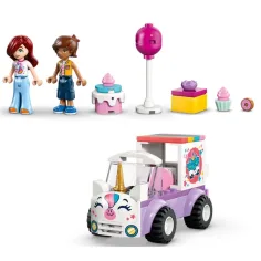 LEGO® Friends: Mașină de livrare tort cu unicorn (42675) imaginea 3