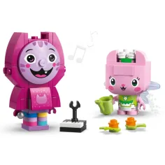 LEGO® Gabi căsuța de păpuși: Prietenii pisici ai lui Gabi construiți din cărămizi (11215) imaginea 4