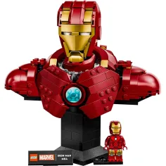 LEGO® Marvel: Bustul lui Iron Man MK4 (76327) imaginea 3