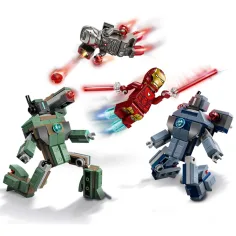 LEGO® Marvel: Iron Man și War Machine vs. dronele Hammer (76320) imaginea 3