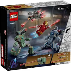 LEGO® Marvel: Iron Man și War Machine vs. dronele Hammer (76320) imaginea 7