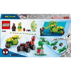 LEGO® Marvel: Spin și Electro - Urmărire cu vehiculul dinozaur (11198) imaginea 2