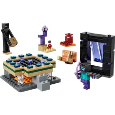 LEGO® Minecraft: Călătorie la Poarta Infernală și la Portalul Final (21584) imaginea 2