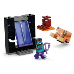 LEGO® Minecraft: Călătorie la Poarta Infernală și la Portalul Final (21584) imaginea 3