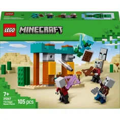 LEGO® Minecraft: Patrularea Illagerek în deșert (21267)