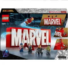 LEGO® Super Heroes: logo MARVEL și minifigurine (76313) imaginea 5