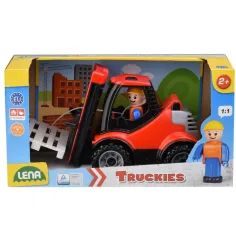 LENA: Truckies Camion cu paleti cutie 22cm