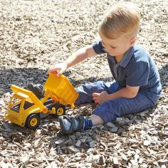 LENA: Eco Actives jucărie galbenă 27cm imaginea 2