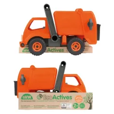 LENA: ECO portocaliu mașină de gunoi 31cm imaginea 2