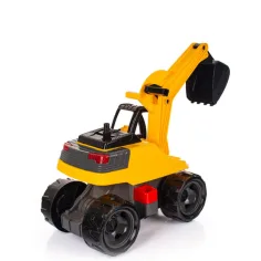 LENA: Excavator uriaş galben/negru 63cm imaginea 3