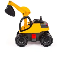 LENA: Excavator uriaş galben/negru 63cm imaginea 5