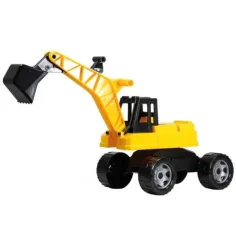 LENA: Excavator uriaș negru/gălbenuș 65cm