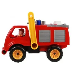 LENA: Mașină de pompieri cu pompă de apă și figură 31cm imaginea 2